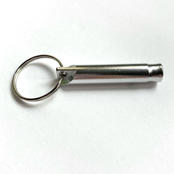 3 Whistles Keychain Key Chain Camping Hiking Lost Kids Personal Safety Adventure - Picture 6 of 11